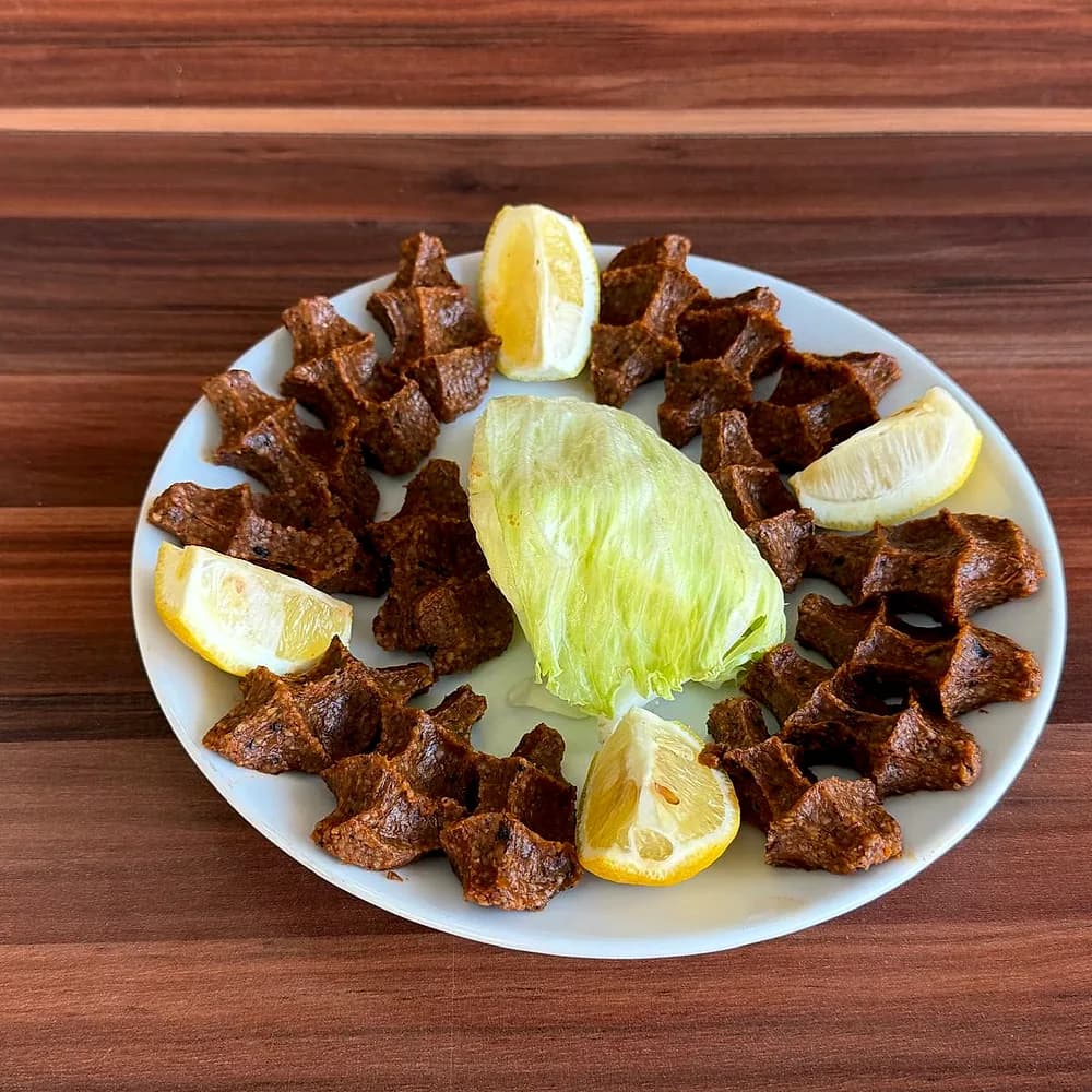 Çiğ Köfte (portion) - Öz Konya, Kırklareli